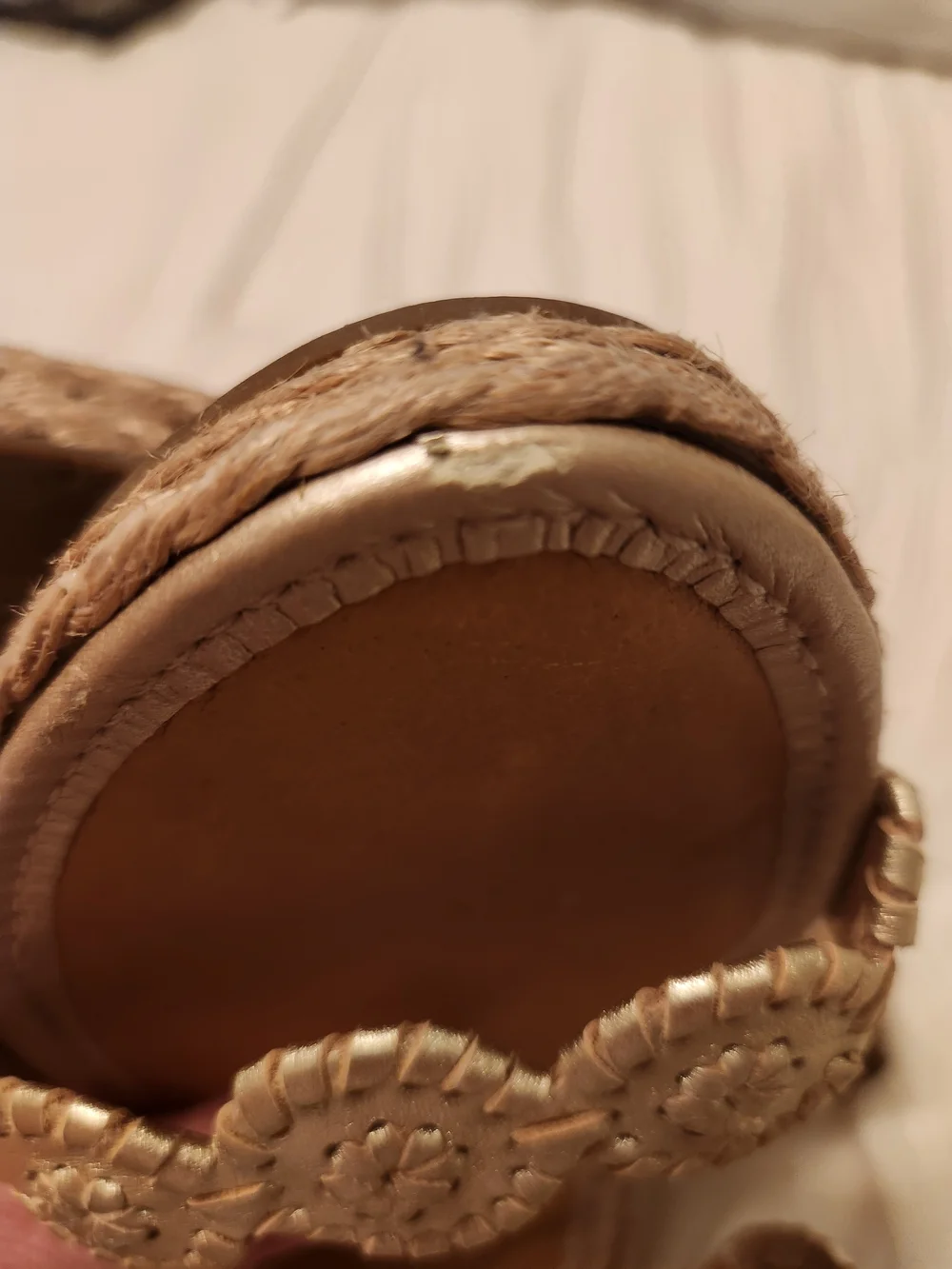 Jack Rogers leather worn comfortable